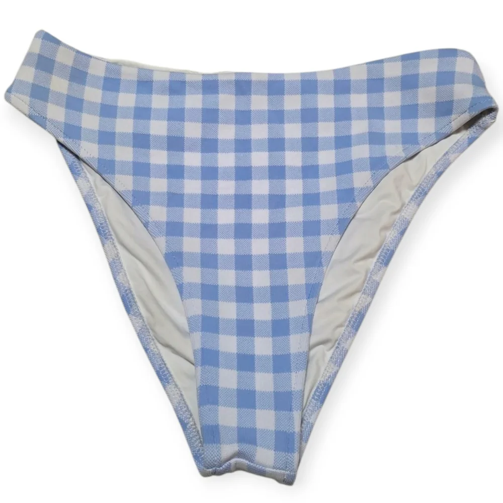 Frankie's Bikinis Jenna Bandeau Check Bikini SET